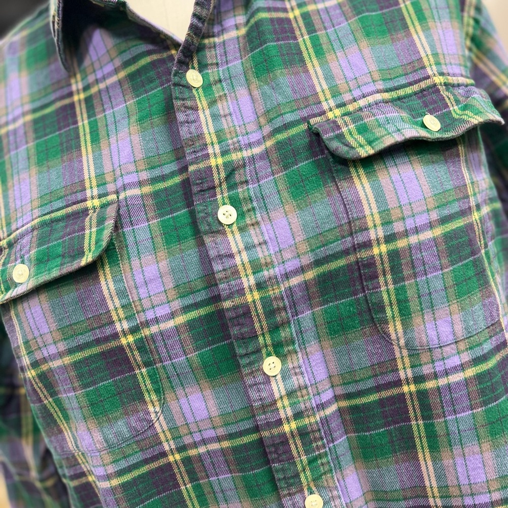 Chaps Plaid Flannel L